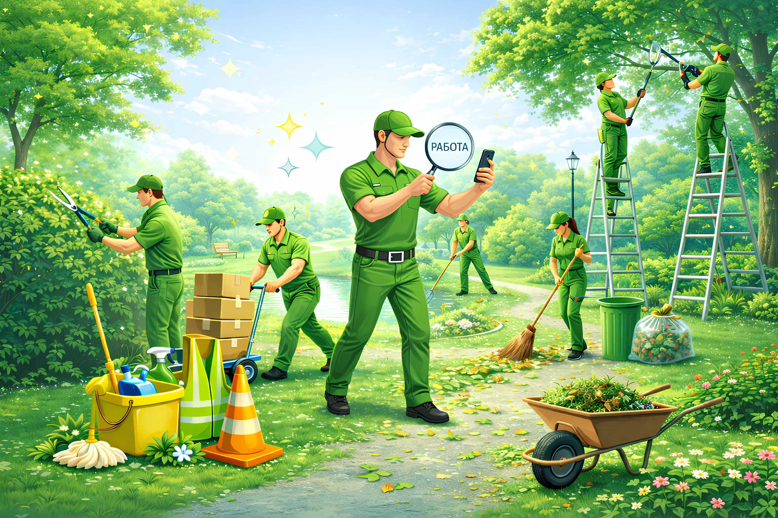 Поиск сотрудников